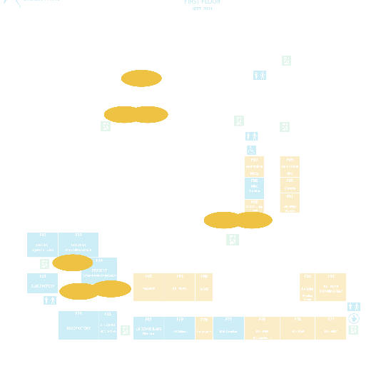 First floor plan, London campus